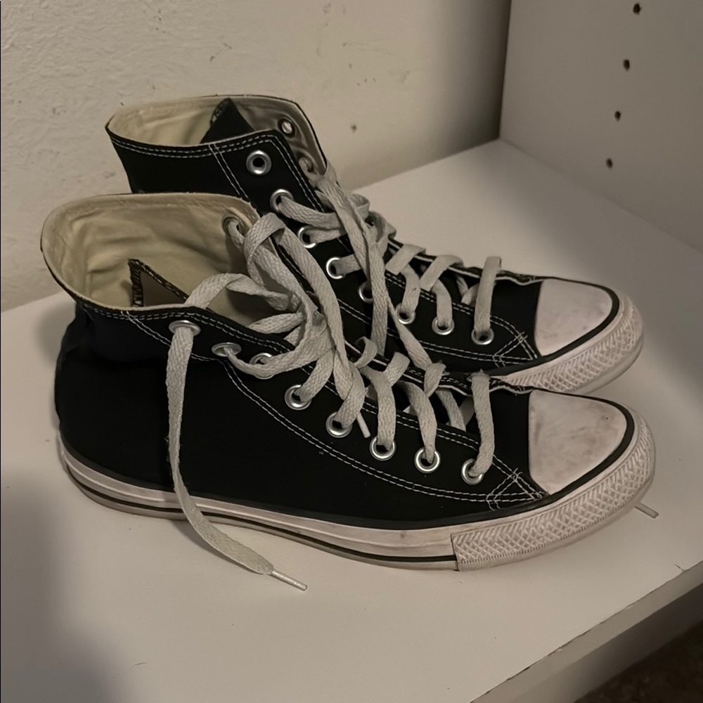 Converse Black High-Top Sneakers